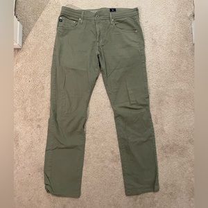 Adriano Goldschmied - “The  Matchbox” Men’s Slim Straight Pants - Green